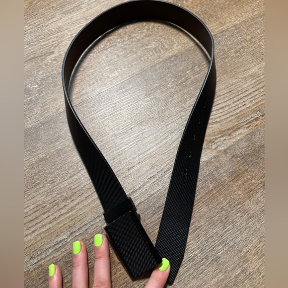 Men's Express Black Belt - Picture 2 of 4